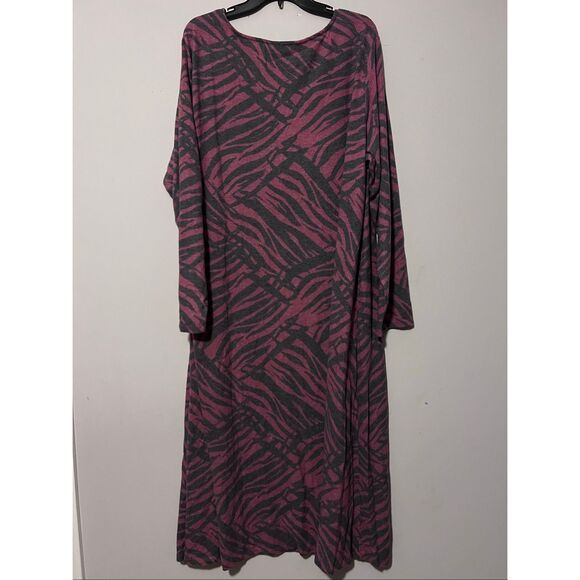 Modx Zebra Print Dress 3X - Picture 4 of 6